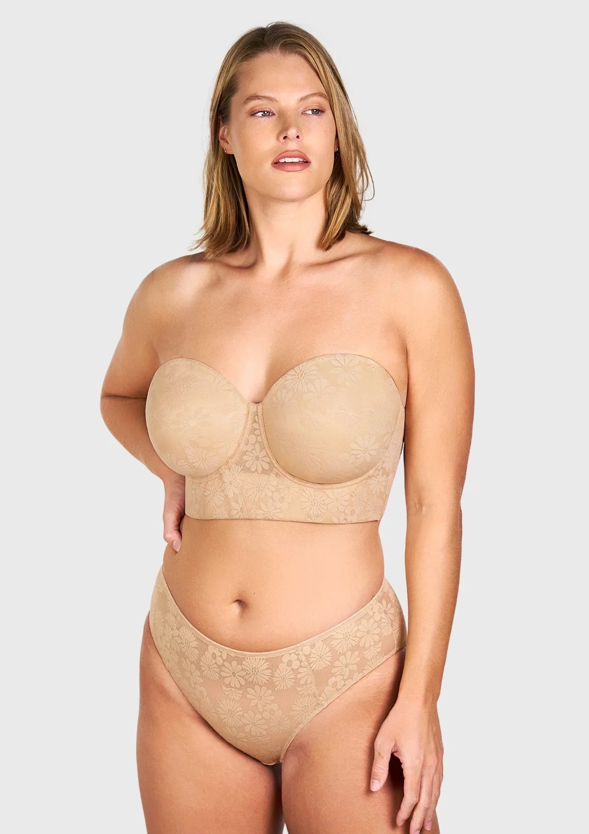 Blossom | Lightweight Strapless Corset Bra