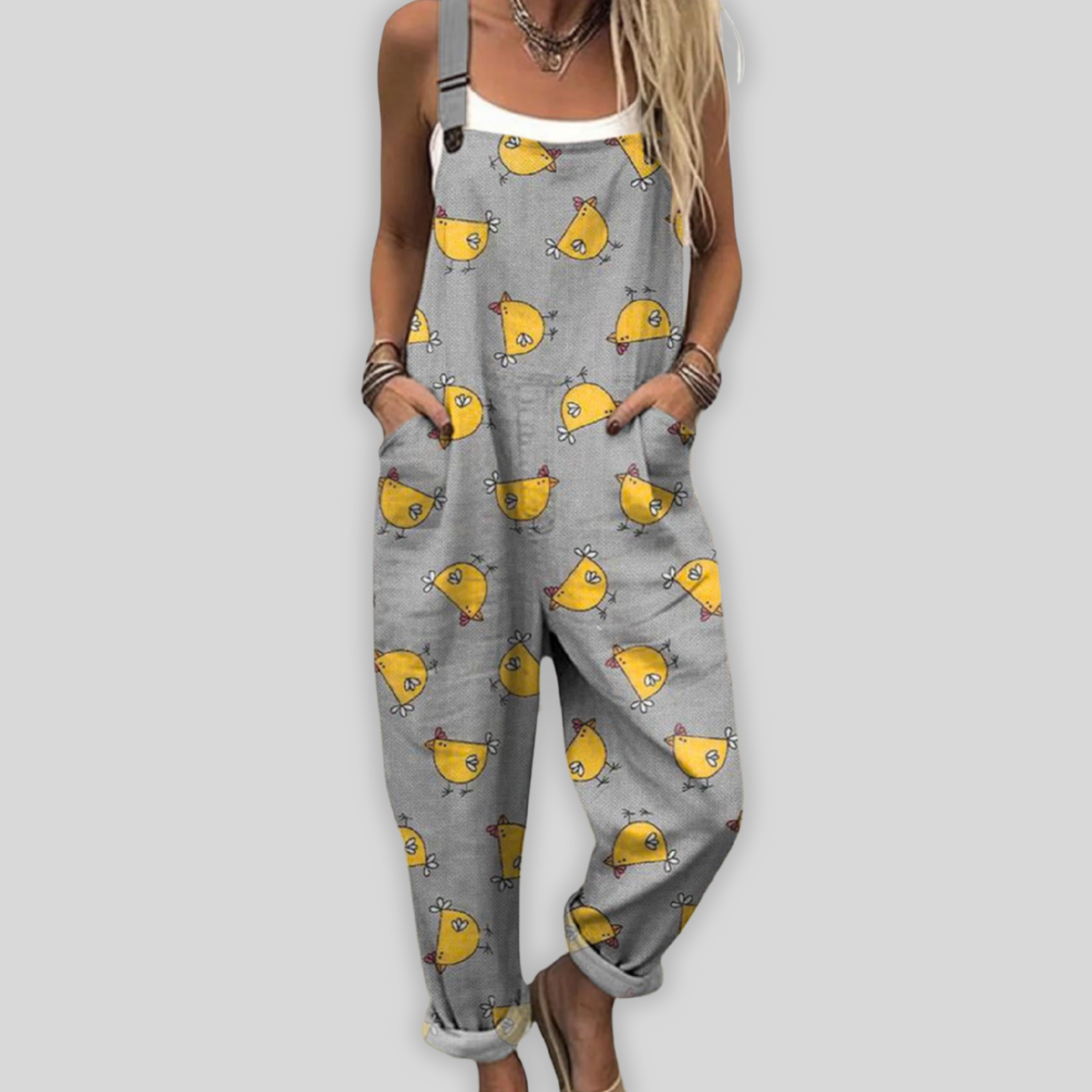 Aukje™ | Elegant Loose-Fitting Jumpsuit for a Casual Style
