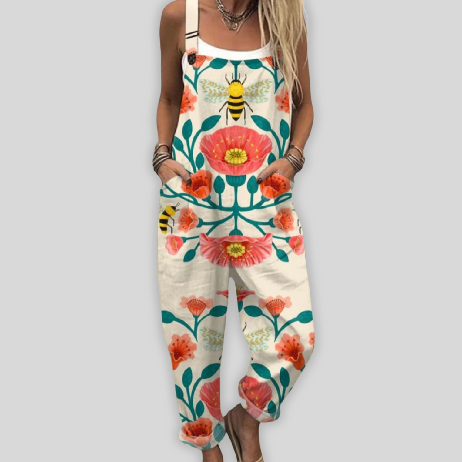 Aukje™ | Elegant Loose-Fit Jumpsuit for a Casual Style
