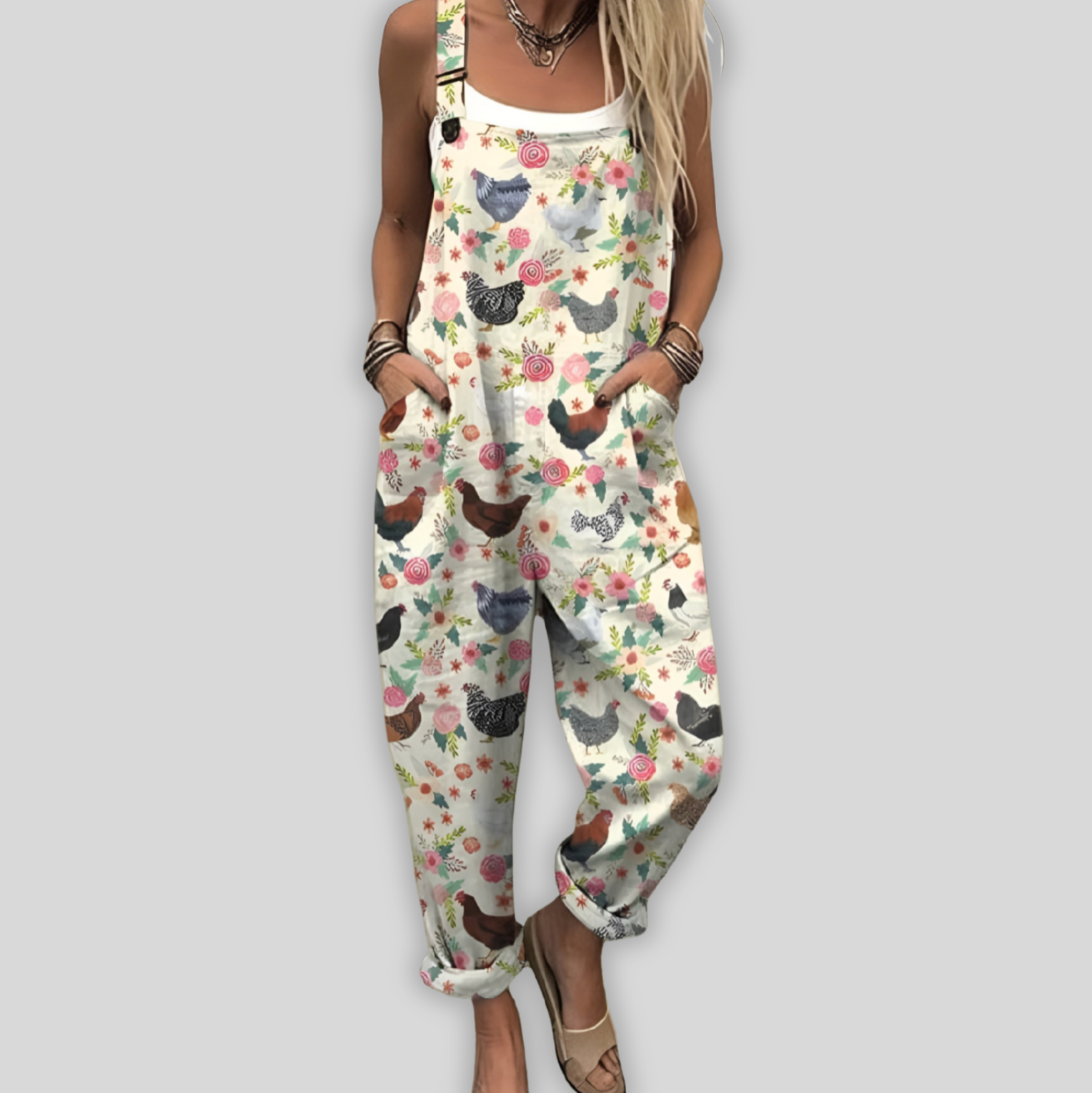 Aukje™ | Elegant Wide-Leg Jumpsuit for a Casual Style