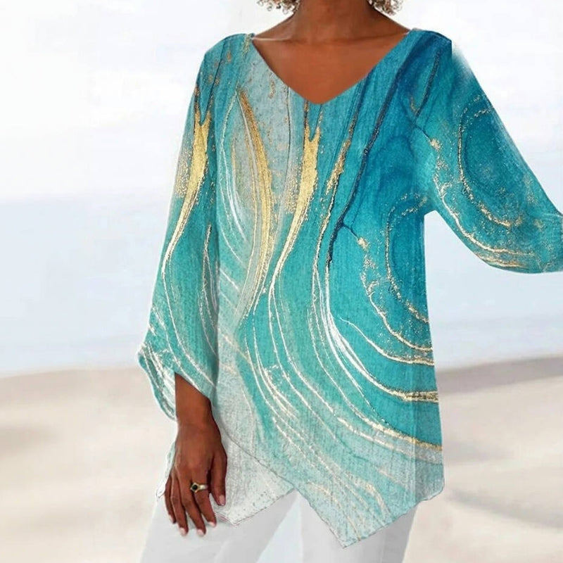 Jacket with Gradient Colors