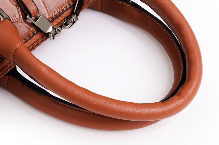 Olivia™ Classic Elegance | Modern 4-Piece Leather Bag Set