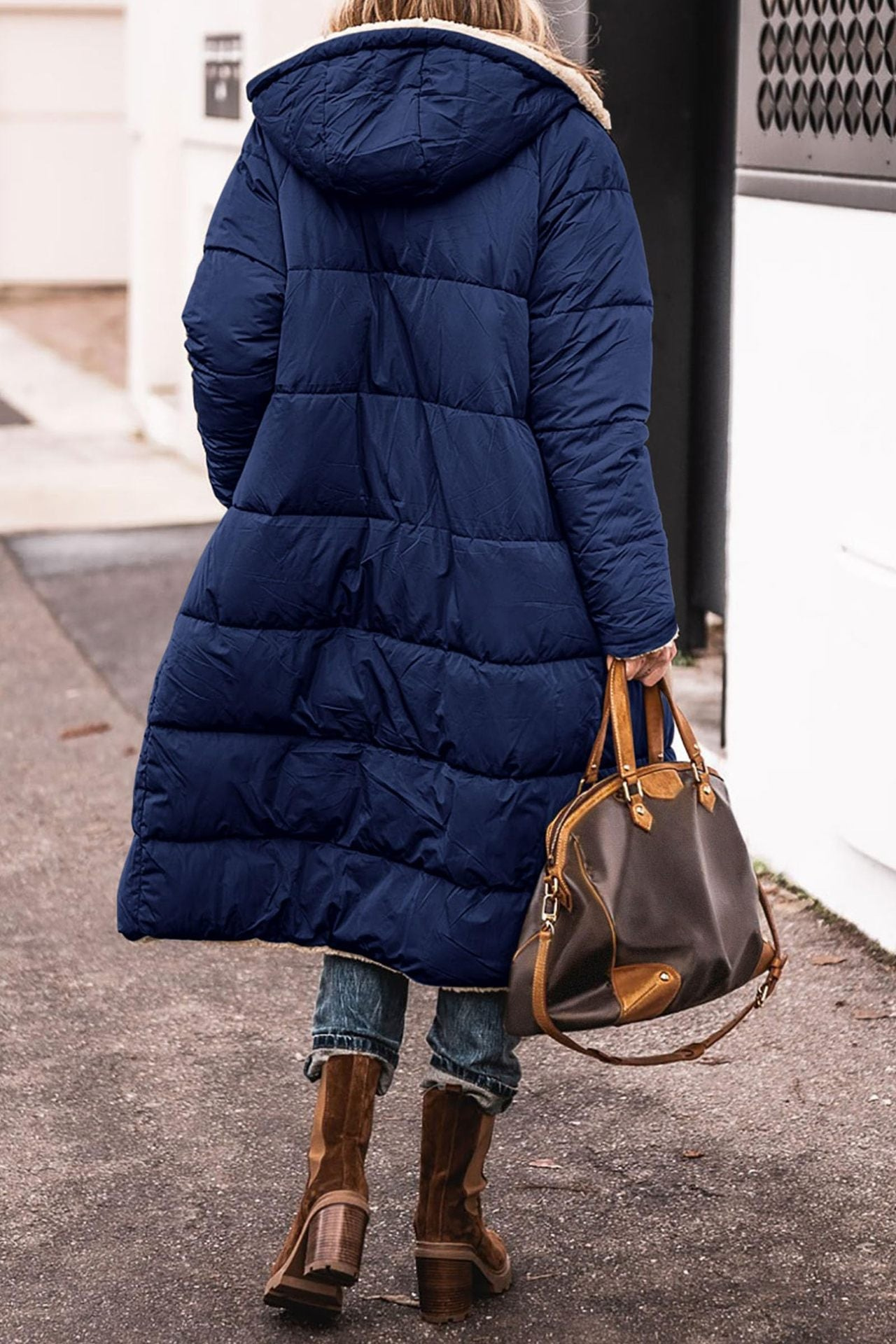 Luna | Elegant Reversible Coat for Women
