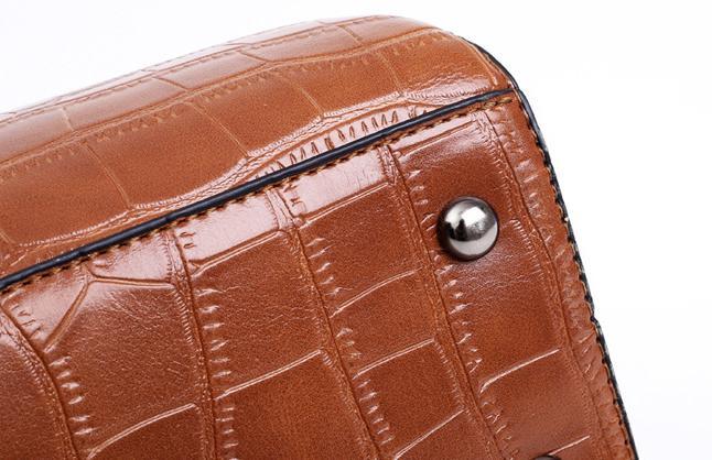 Olivia™ Classic Elegance | Modern 4-Piece Leather Bag Set