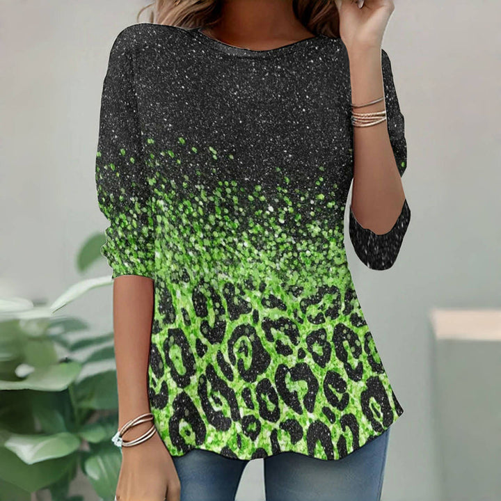 【Long Sleeve】Vintage Gradient T-shirt