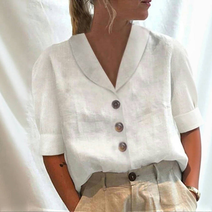 Elegant Plain Blouse