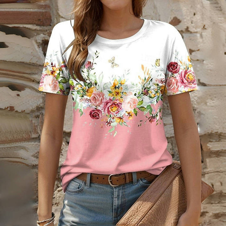 Floral Print T-Shirt
