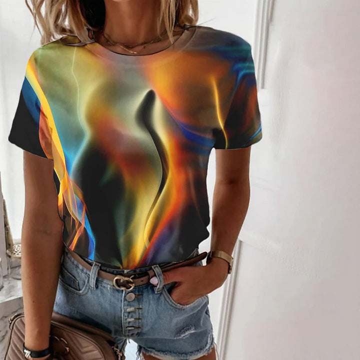 T-Shirt with Gradient Colors