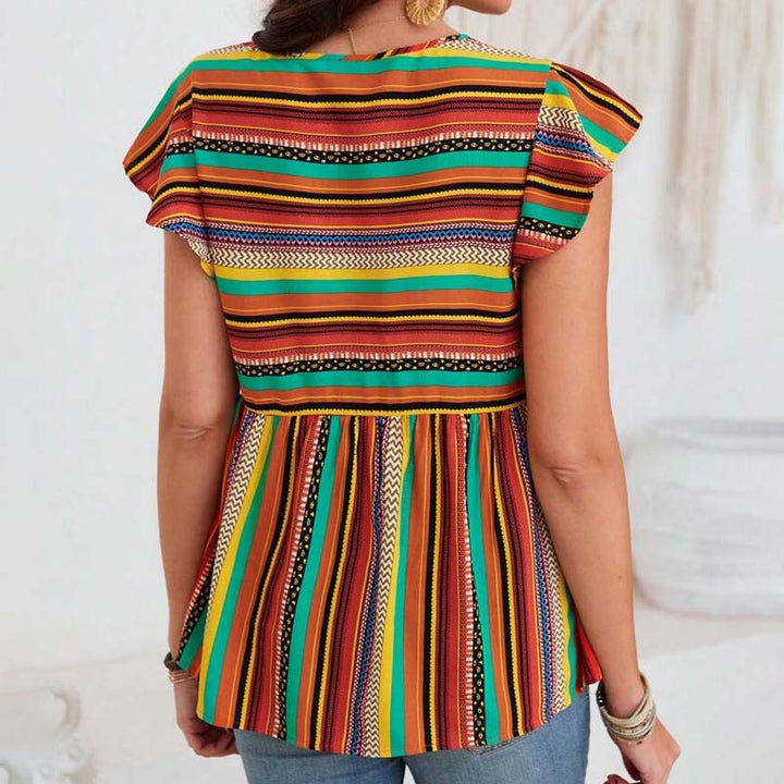 Colorful Striped T-shirt