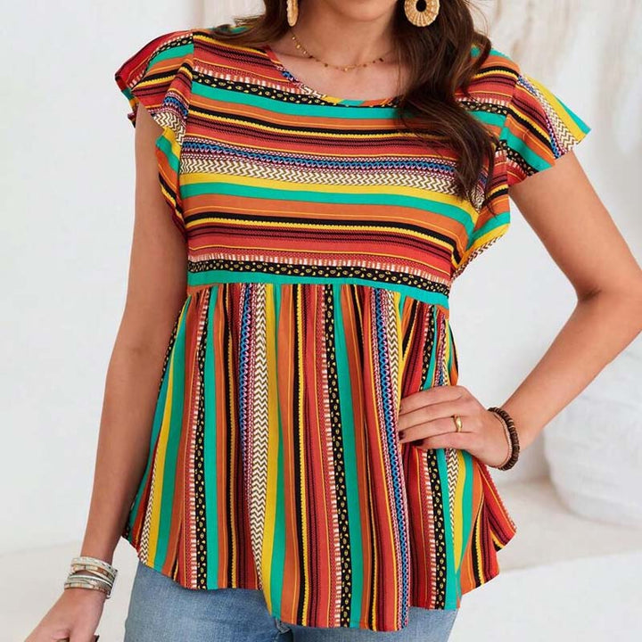 Colorful Striped T-shirt
