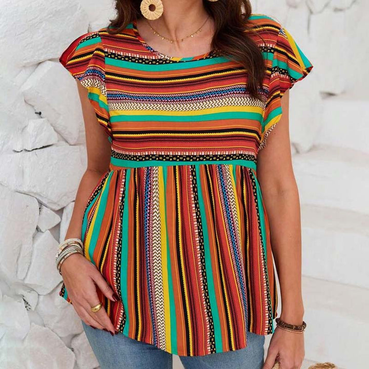 Colorful Striped T-shirt
