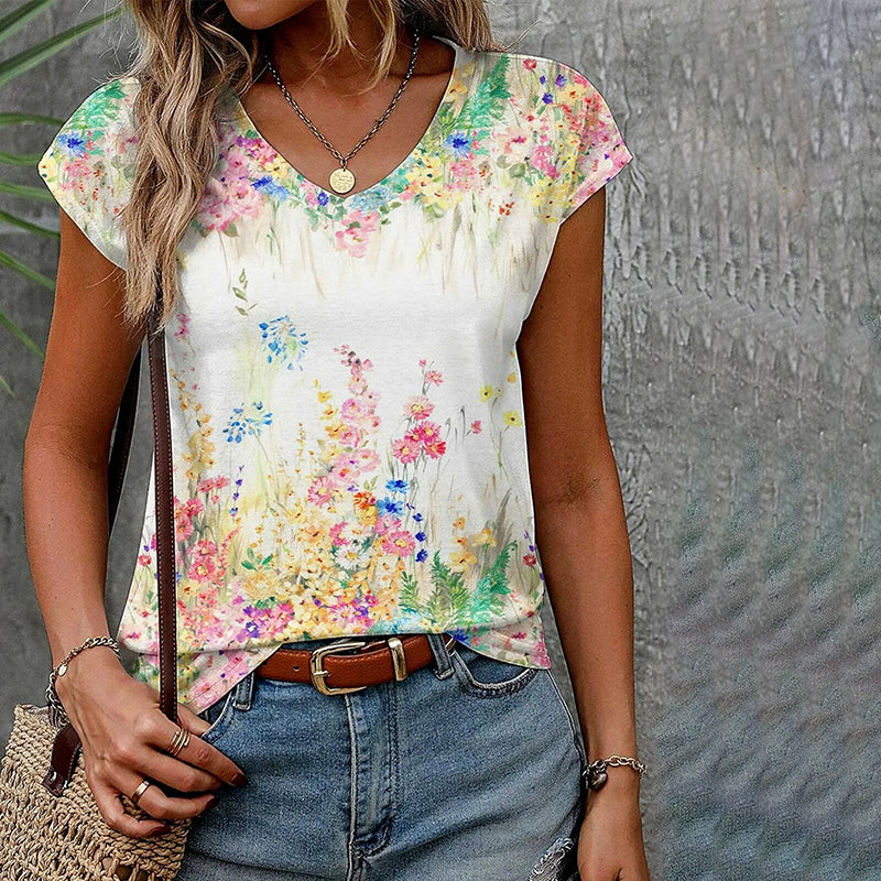 Floral Print T-Shirt