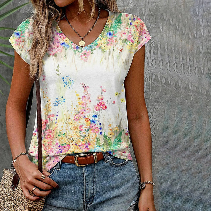 Floral Print T-Shirt