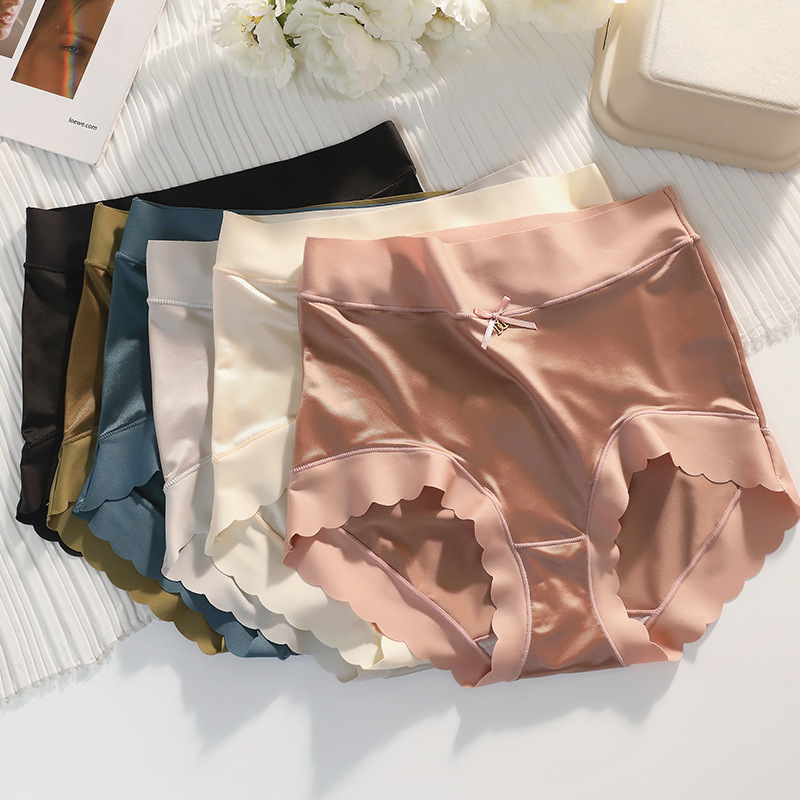 Last day Buy 1 get 6 free antibacterial, hygroscopic and odorless silk gynecological panties
