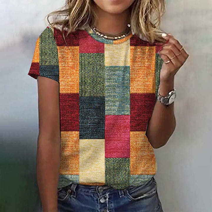 Vintage Plaid T-shirt