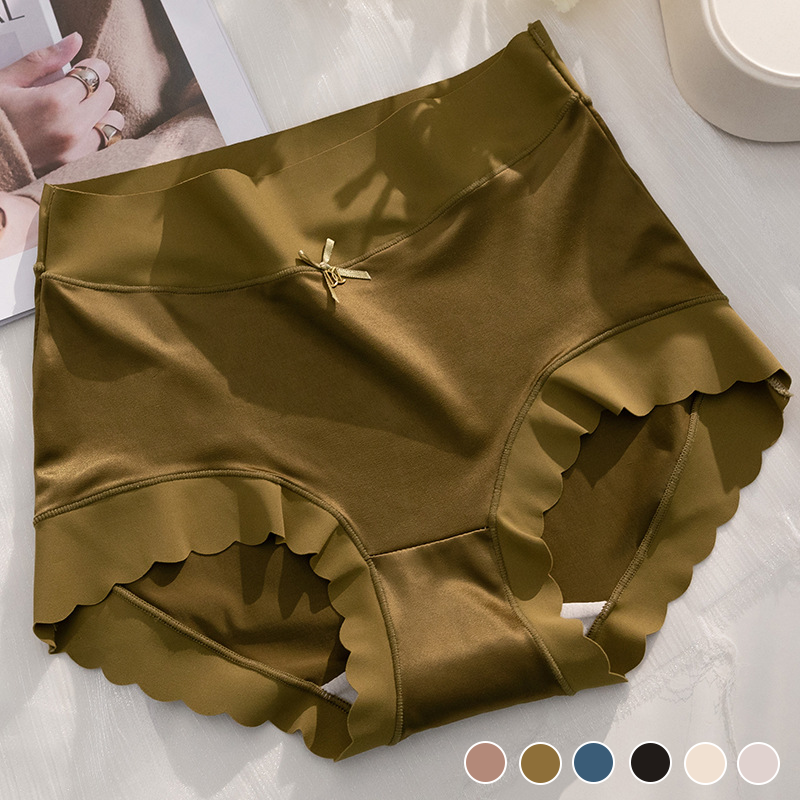 Last day Buy 1 get 6 free antibacterial, hygroscopic and odorless silk gynecological panties