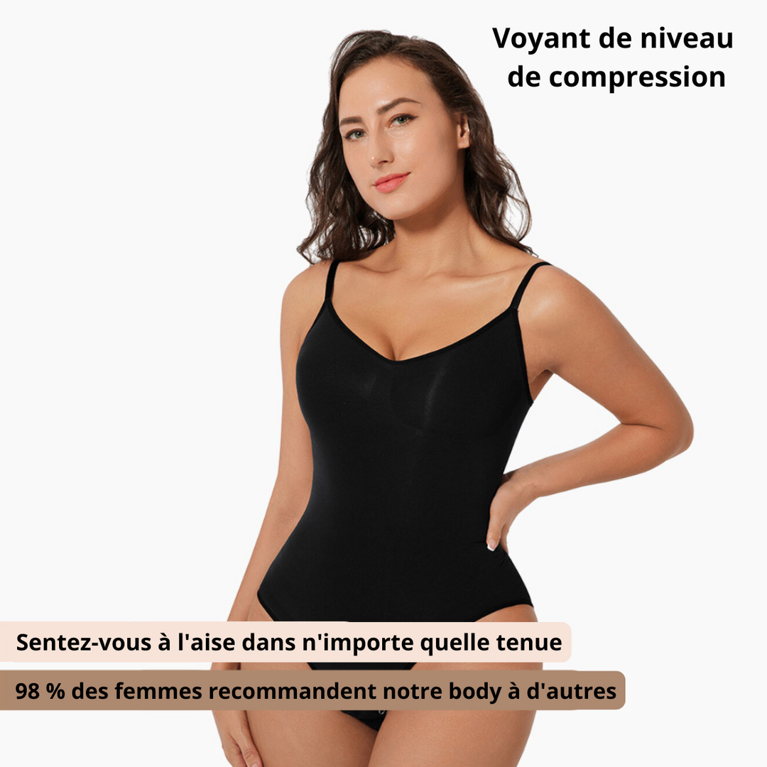 Body sculpting shapewear with briefs