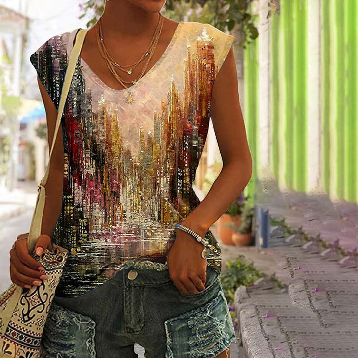 Vintage Casual Tank Top