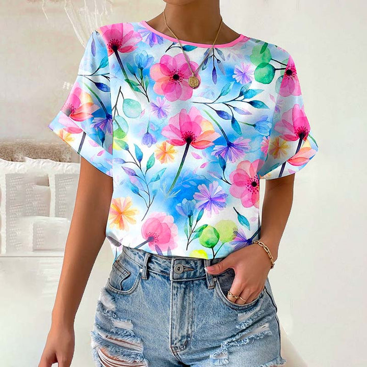 Floral Print T-Shirt