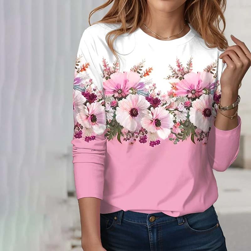 Floral Print T-Shirt