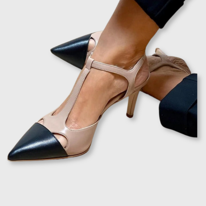 Elise™ | Two-Tone Pointed Heels