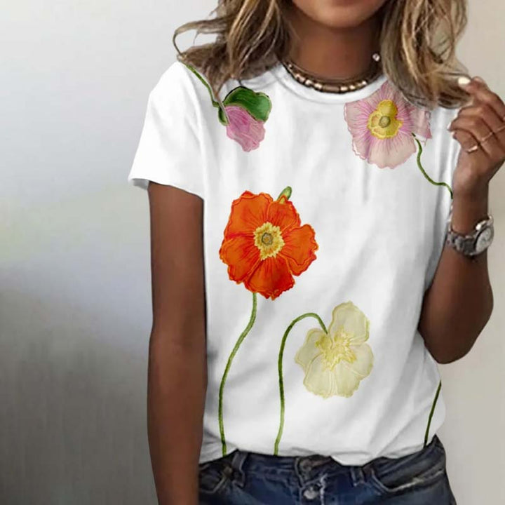 Floral Print T-Shirt