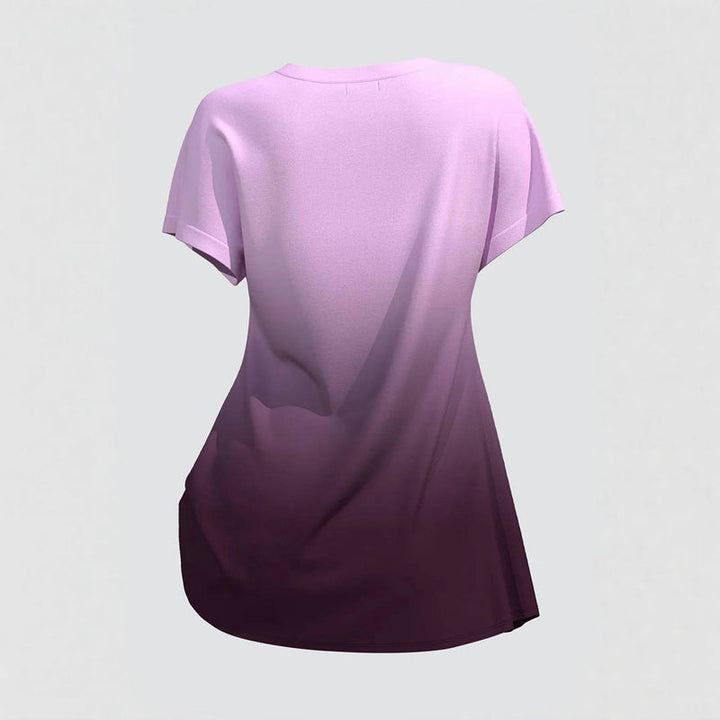 Casual Gradient Blouse