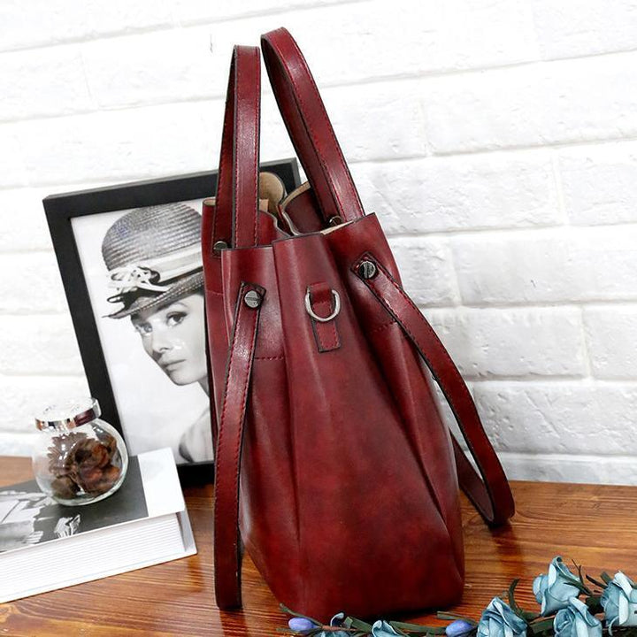 Riley™ - Vintage Soft 4-Piece Leather Bag Set