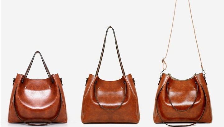 Riley™ - Vintage Soft 4-Piece Leather Bag Set
