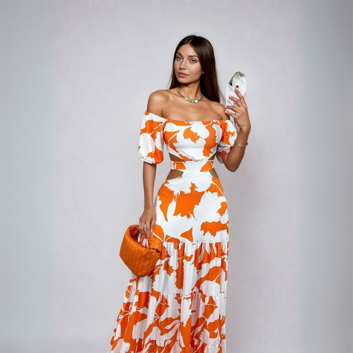 Stella | Handmade Fitted Long Dress