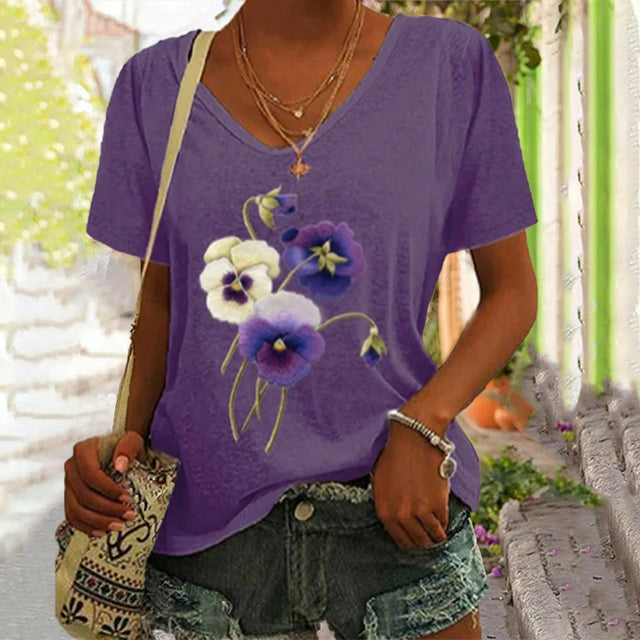 Floral Print T-Shirt