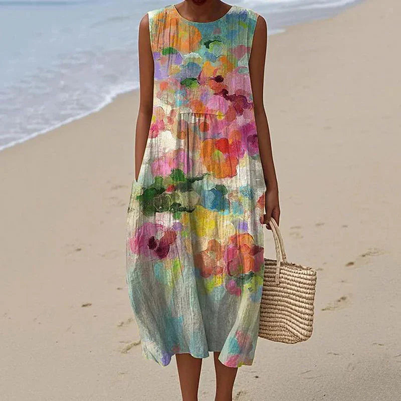 Margot | Vintage Floral Dress - Limited Edition