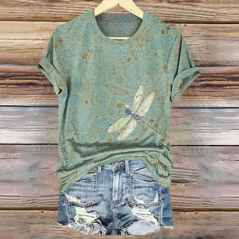 Vintage Libel Print T-shirt