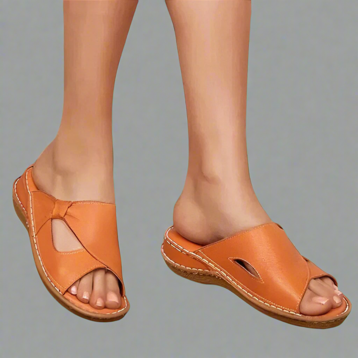 Elena™ | Comfortable Leather Sandals
