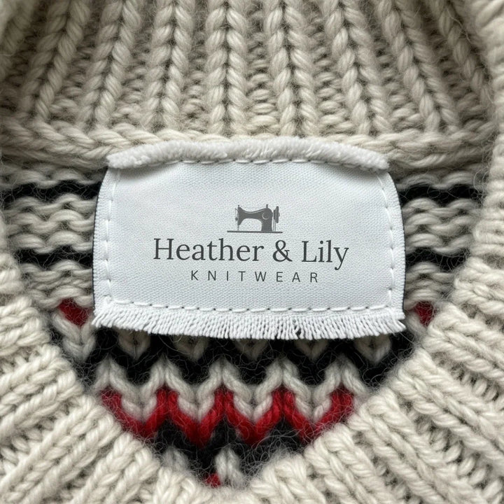 Allison | Vintage Icelandic Wool Cardigan