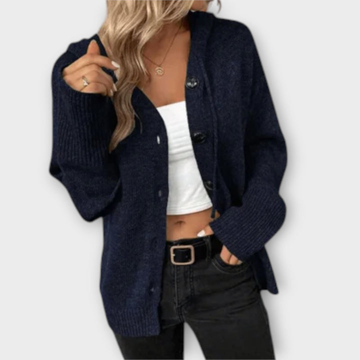 Brittan | Knitted Cardigan with Buttons