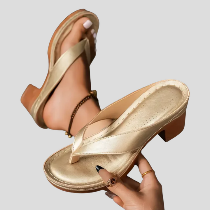 Romy™ | Orthopedic Slippers with Heel