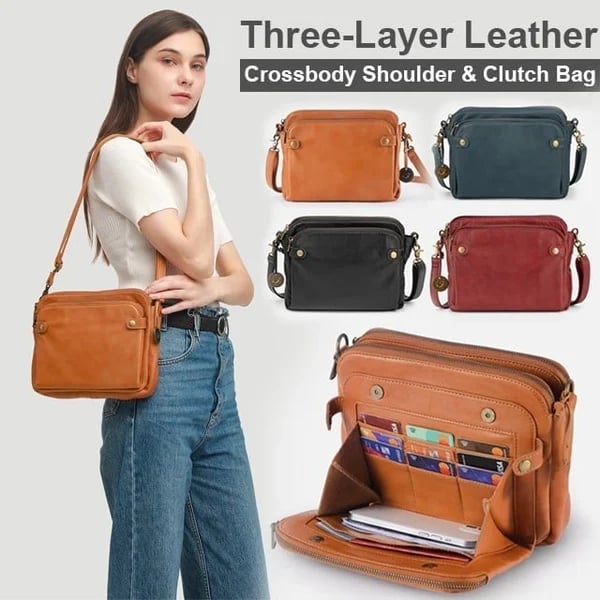Aria™ Masterpiece | Classic Schoulder Leather Bag