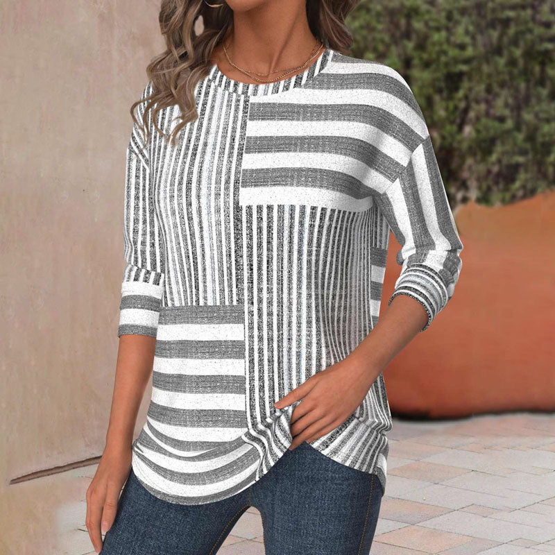 Striped Casual T-Shirt