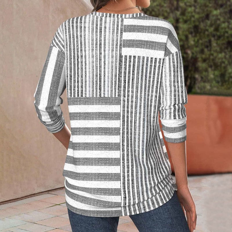Striped Casual T-Shirt