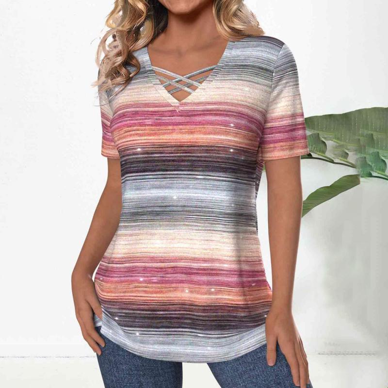 Casual Gradient Blouse