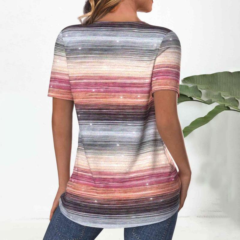 Casual Gradient Blouse