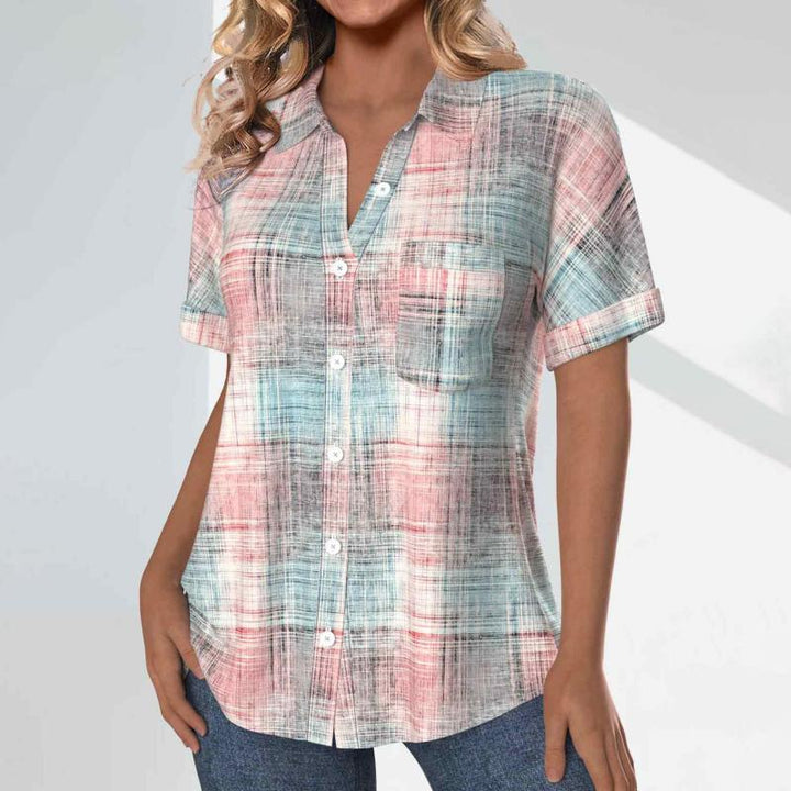 Casual gradient blouse