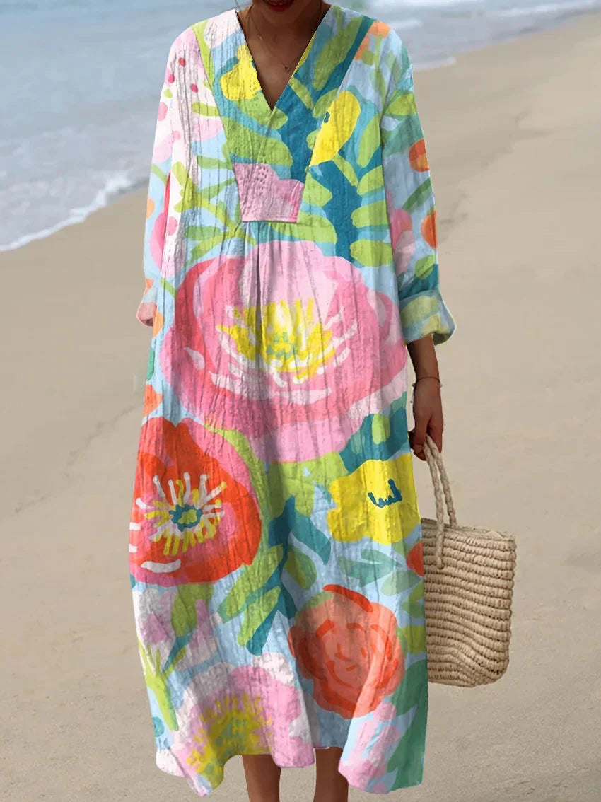 Gabrielle | Vintage Floral Dress - Limited Edition