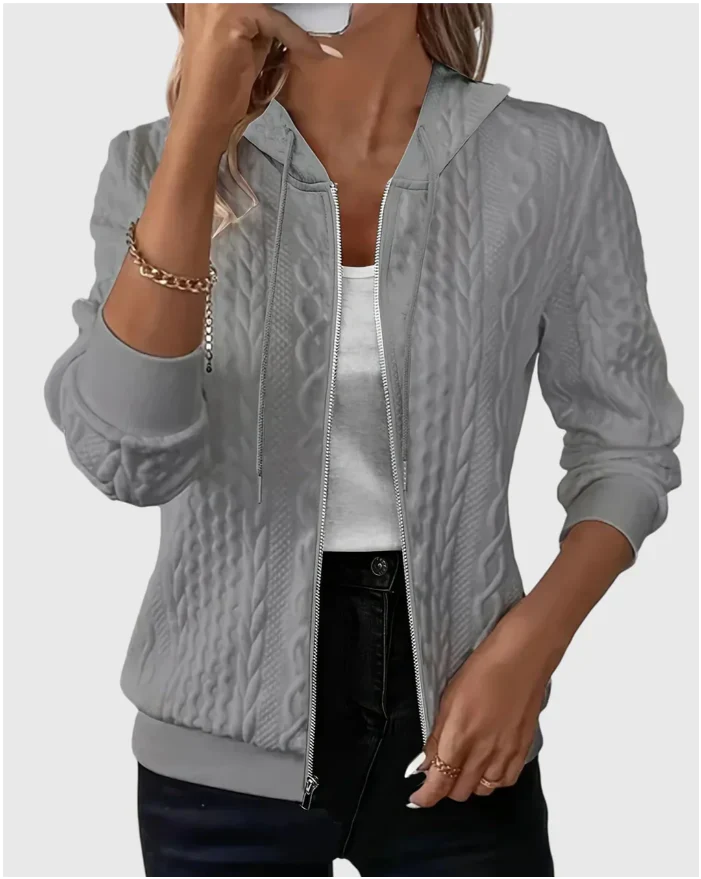 Jenna | Hoodie with Zipper