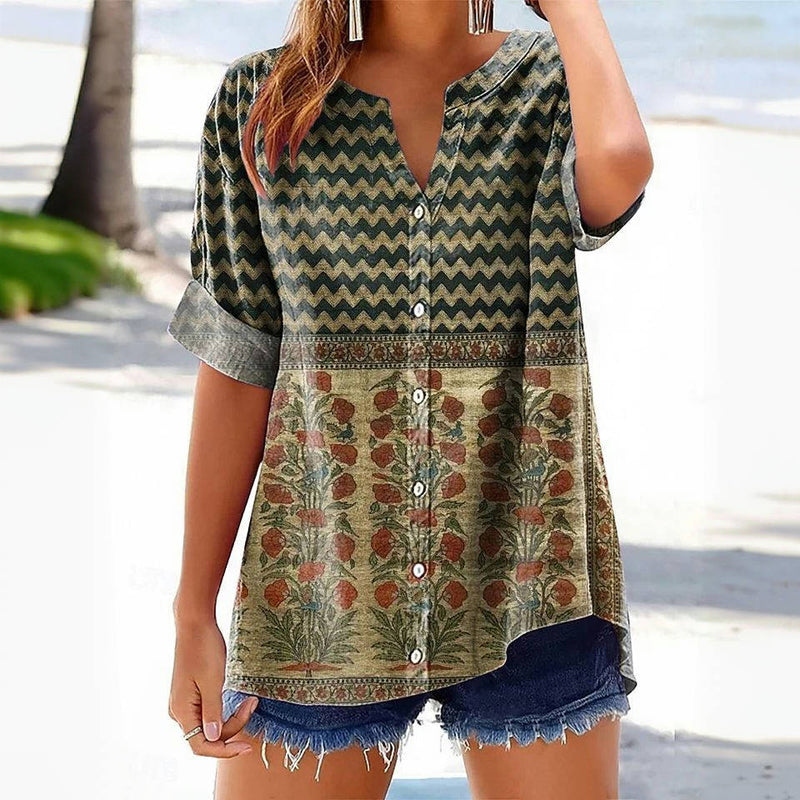 Vintage Casual Blouse