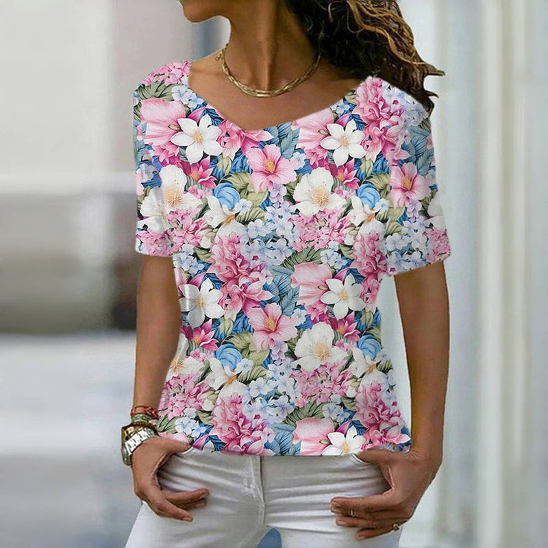 Floral Print T-Shirt