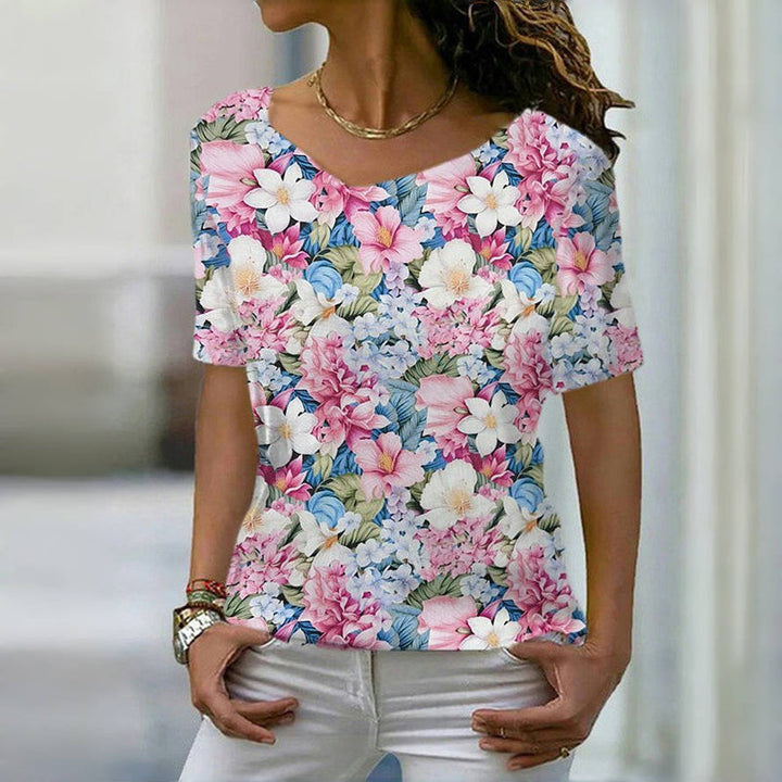 Floral Print T-Shirt