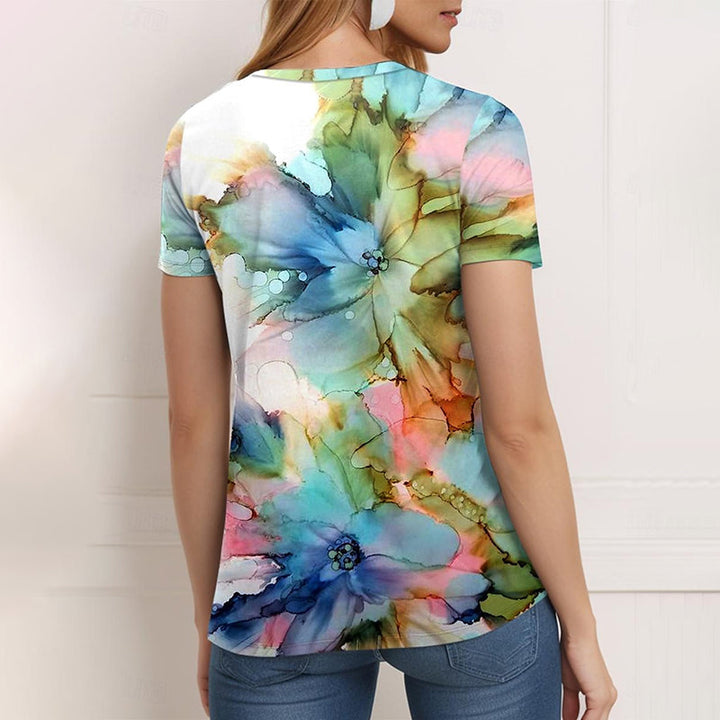 Casual gradient t-shirt