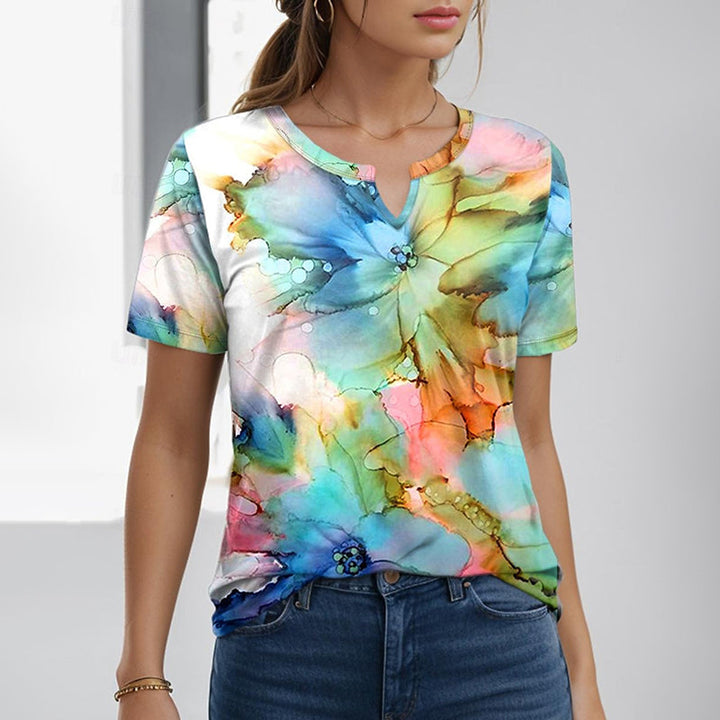 Casual gradient t-shirt